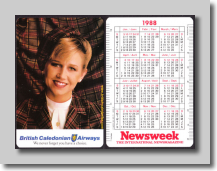 Pocket Calendar 1988
